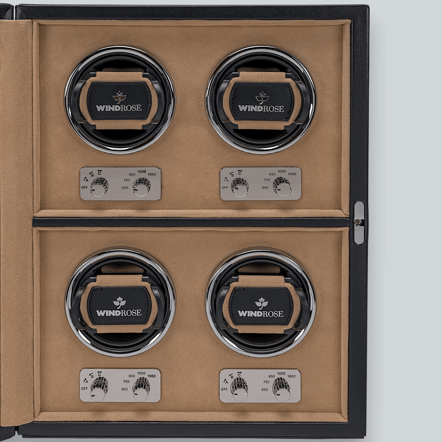 Watch Winder Ambiance 4 horloges Windrose 1967 - Horlogerieshop.nl