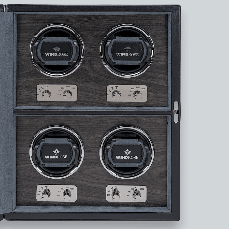 Watch Winder Ambiance 4 horloges Windrose 1967 - Horlogerieshop.nl