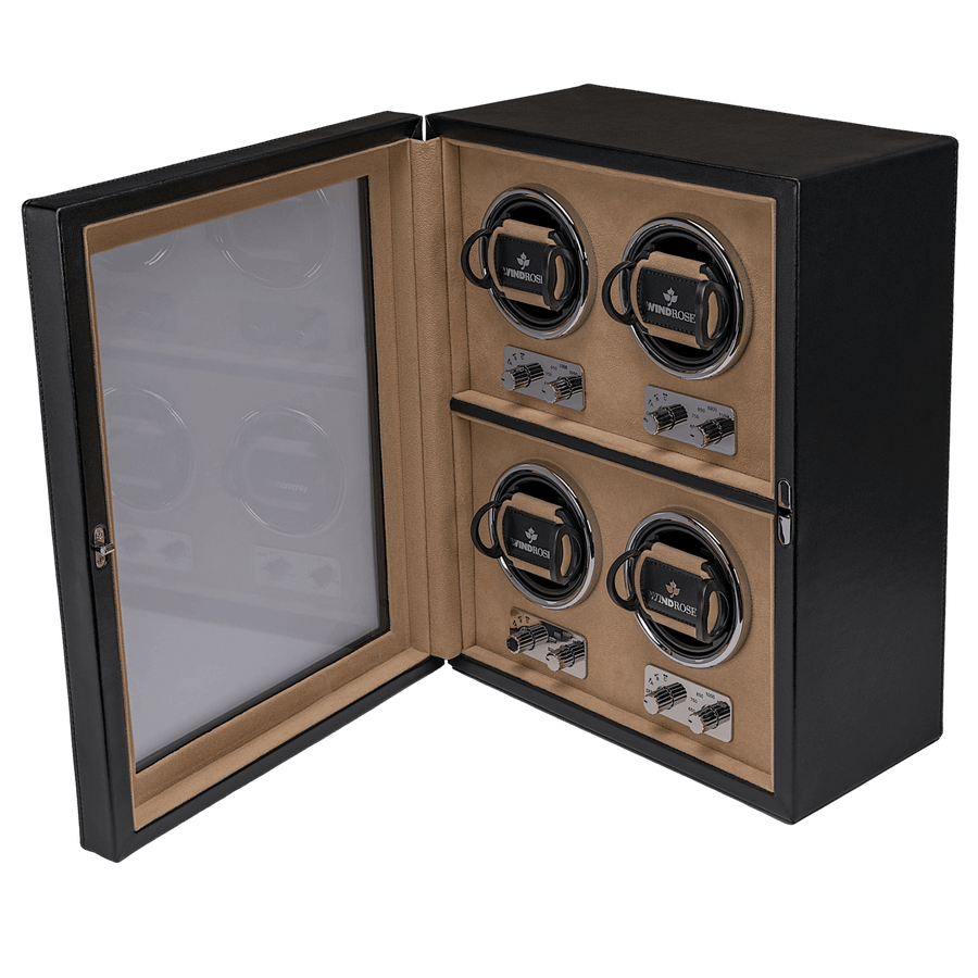 Watch Winder Ambiance 4 horloges Windrose 1967 - Horlogerieshop.nl