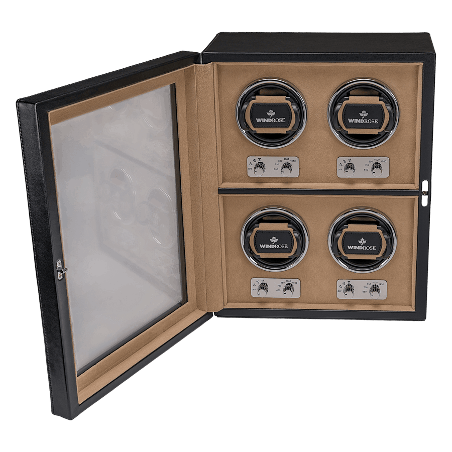 Watch Winder Ambiance 4 horloges Windrose 1967 - Horlogerieshop.nl