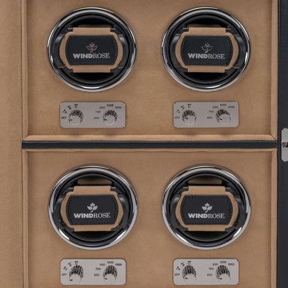 Watch Winder Ambiance 4 horloges Windrose 1967 - Horlogerieshop.nl