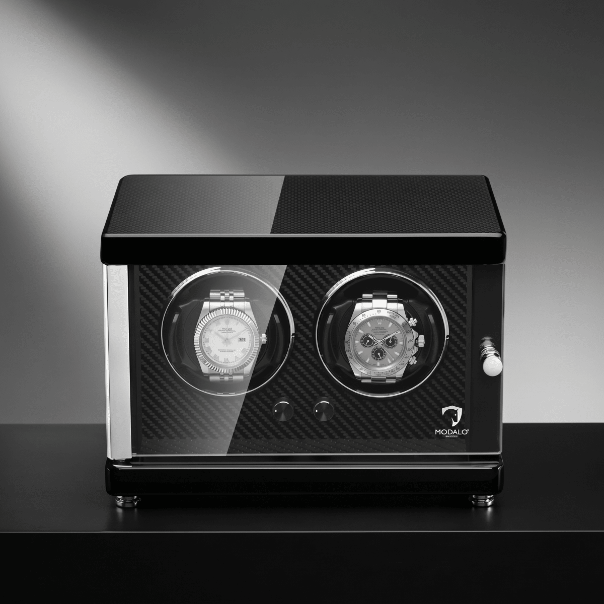 Modalo AMBIENTE 2 watch winder Carbon lifestyle