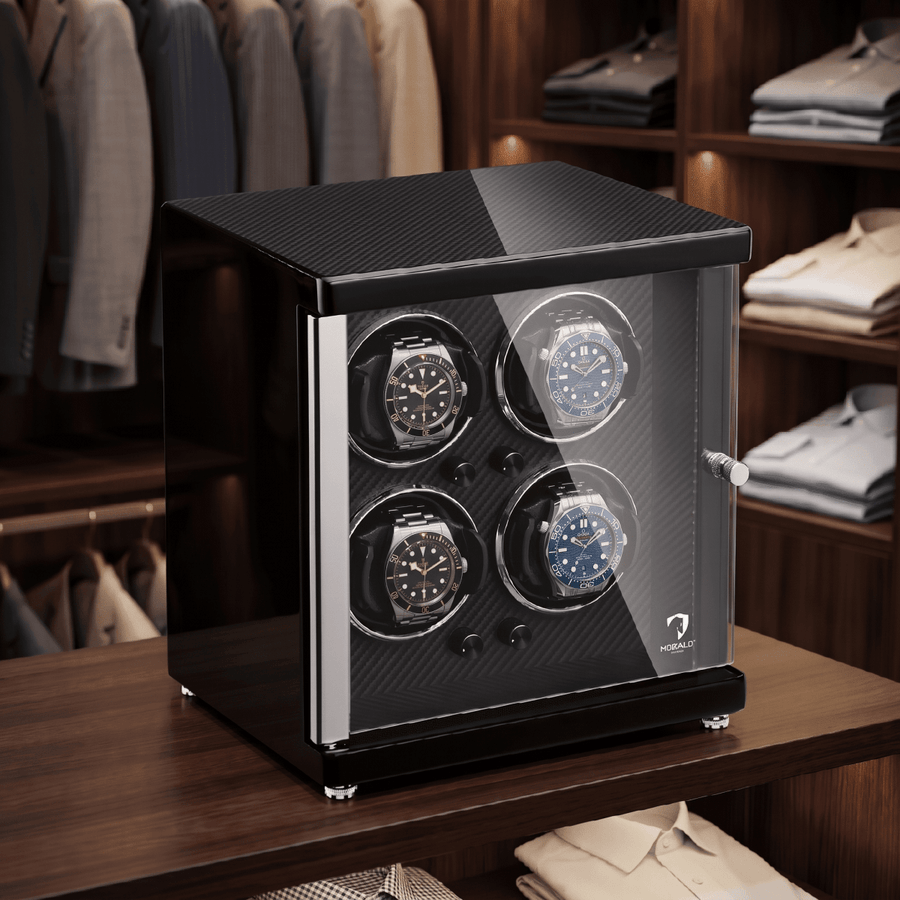 Modalo AMBIENTE 4 watch winder Carbon lifestyle