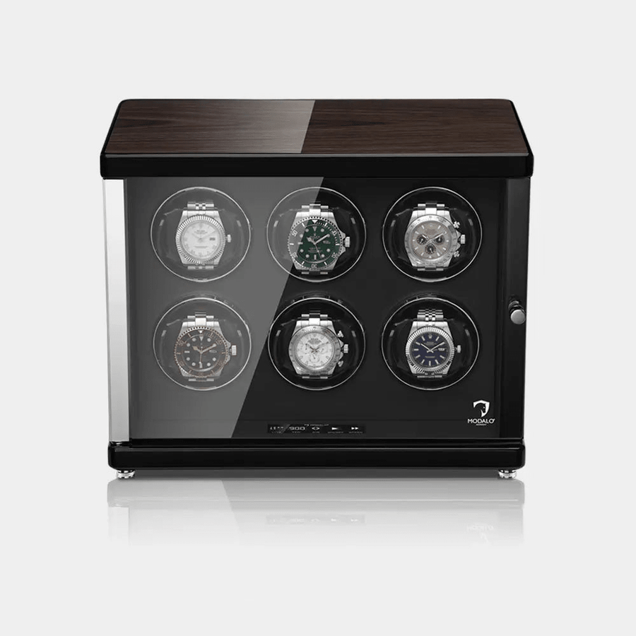 Watch winder AMBIENTE 6 Horloges Modalo - Horlogerieshop.nl