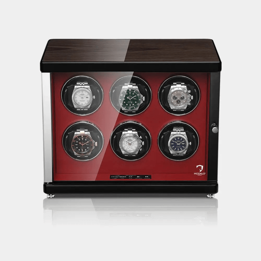 Watch winder AMBIENTE 6 Horloges Modalo - Horlogerieshop.nl