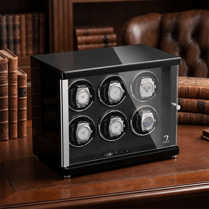 Modalo AMBIENTE 6 watch winder Carbon lifestyle