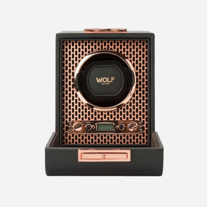 Watch winder Axis 1 horloge Wolf 1834 - Horlogerieshop.nl