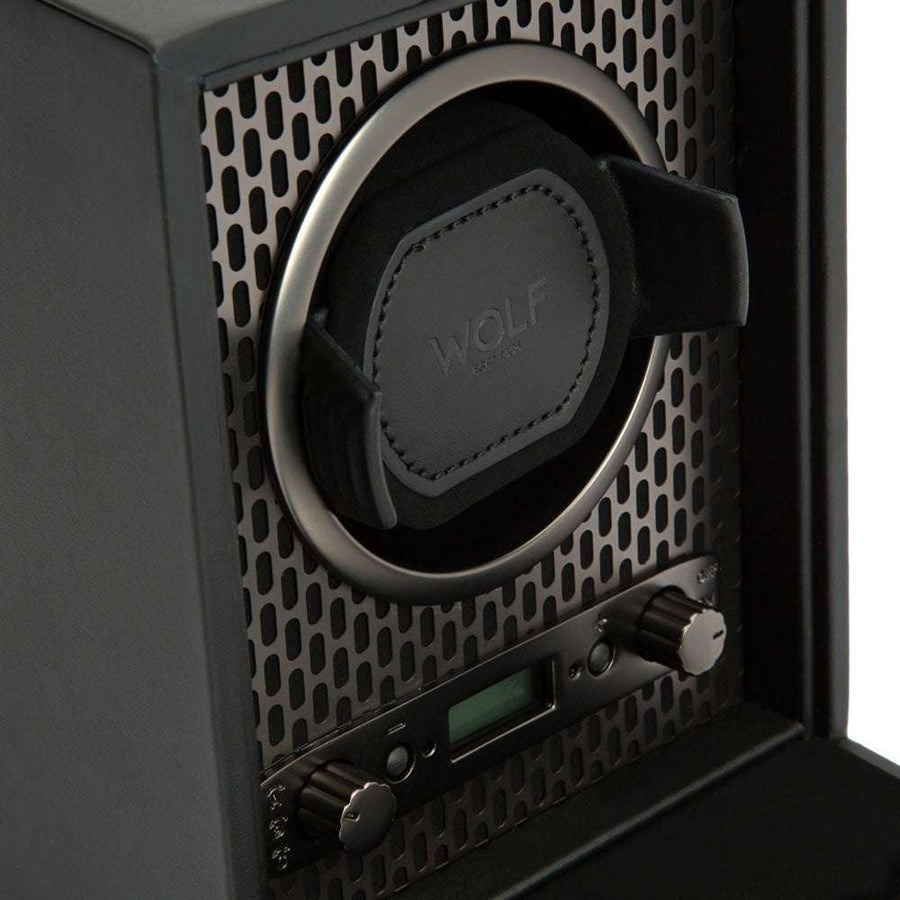 Watch winder Axis 1 horloge Wolf 1834 - Horlogerieshop.nl