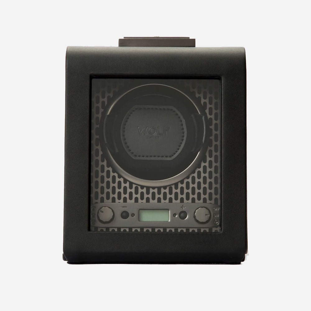 Watch winder Axis 1 horloge Wolf 1834 - Horlogerieshop.nl