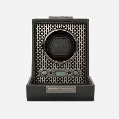 Watch winder Axis 1 horloge Wolf 1834 - Horlogerieshop.nl
