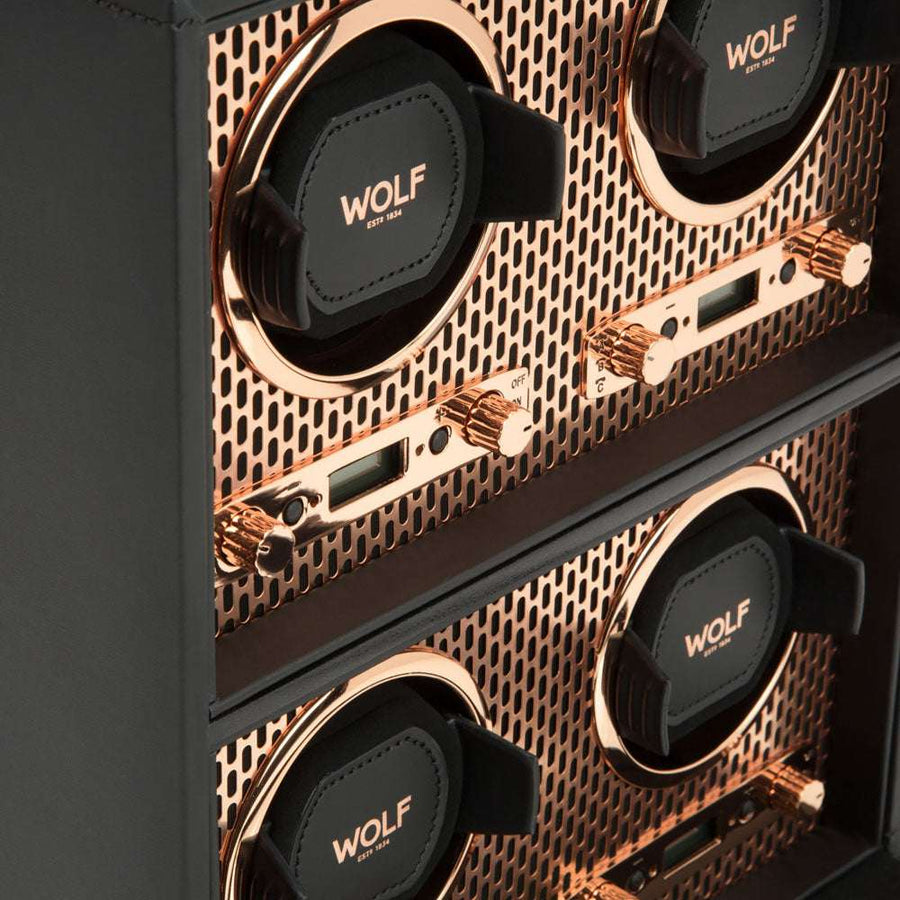 Watch winder Axis 4 Horloges Wolf 1834 - Horlogerieshop.nl