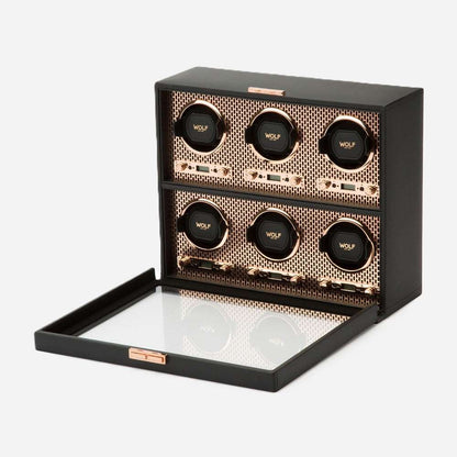 Watch winder Axis 6 Horloges Wolf 1834 - Horlogerieshop.nl
