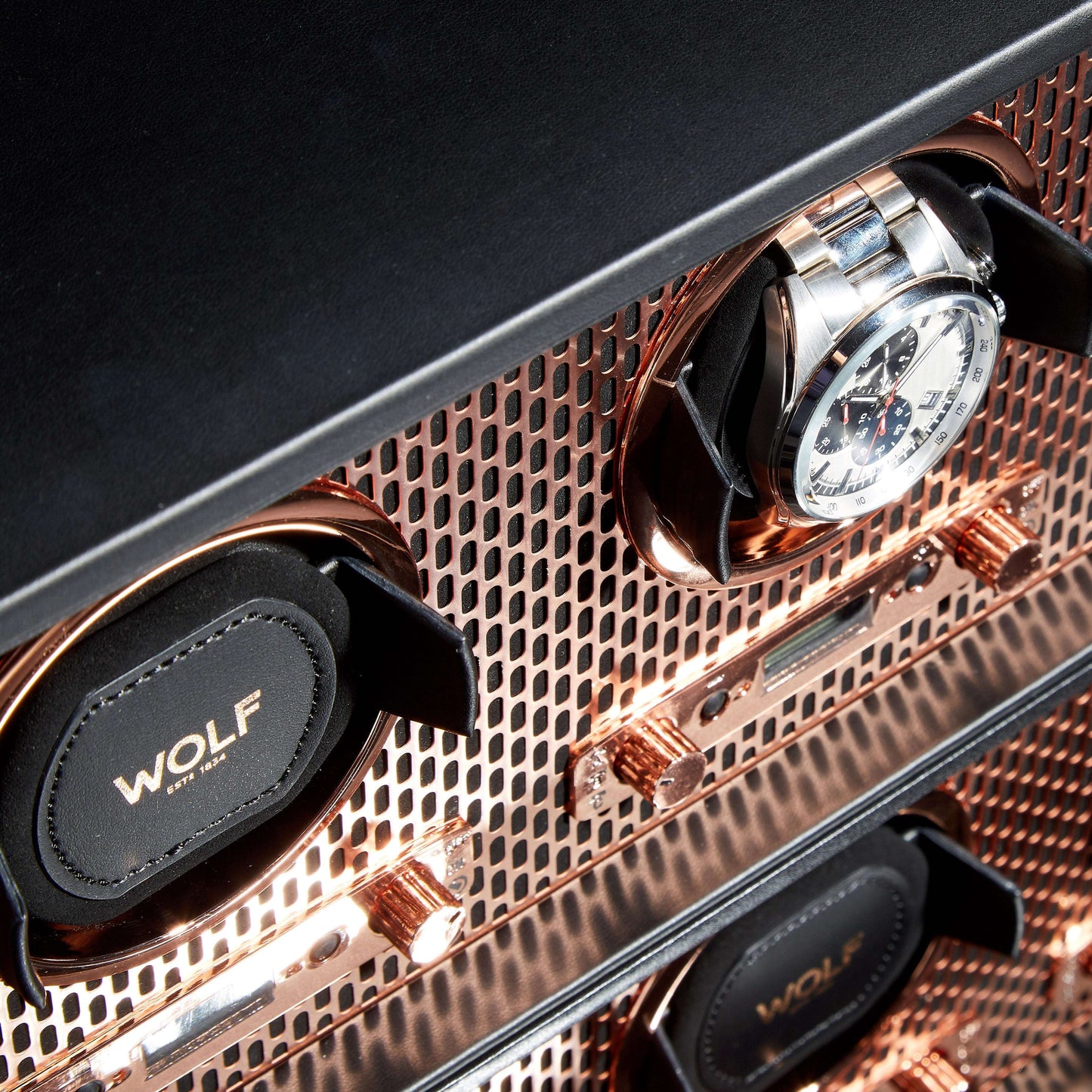 Watch winder Axis 6 Horloges Wolf 1834 - Horlogerieshop.nl