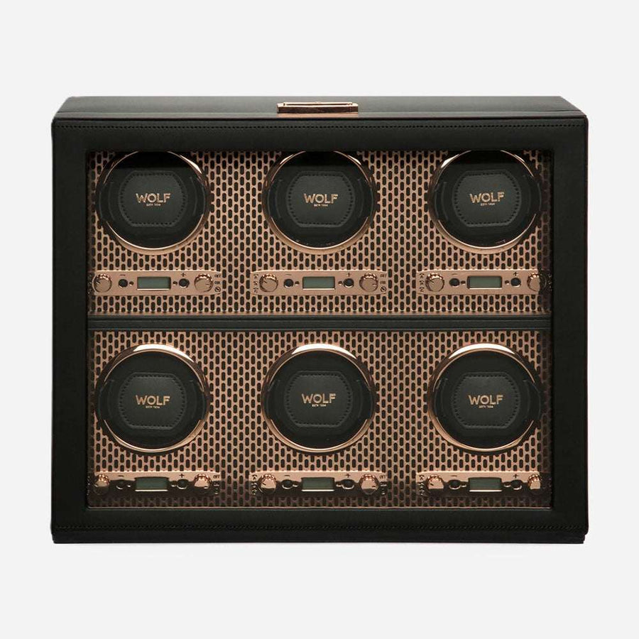 Watch winder Axis 6 Horloges Wolf 1834 - Horlogerieshop.nl