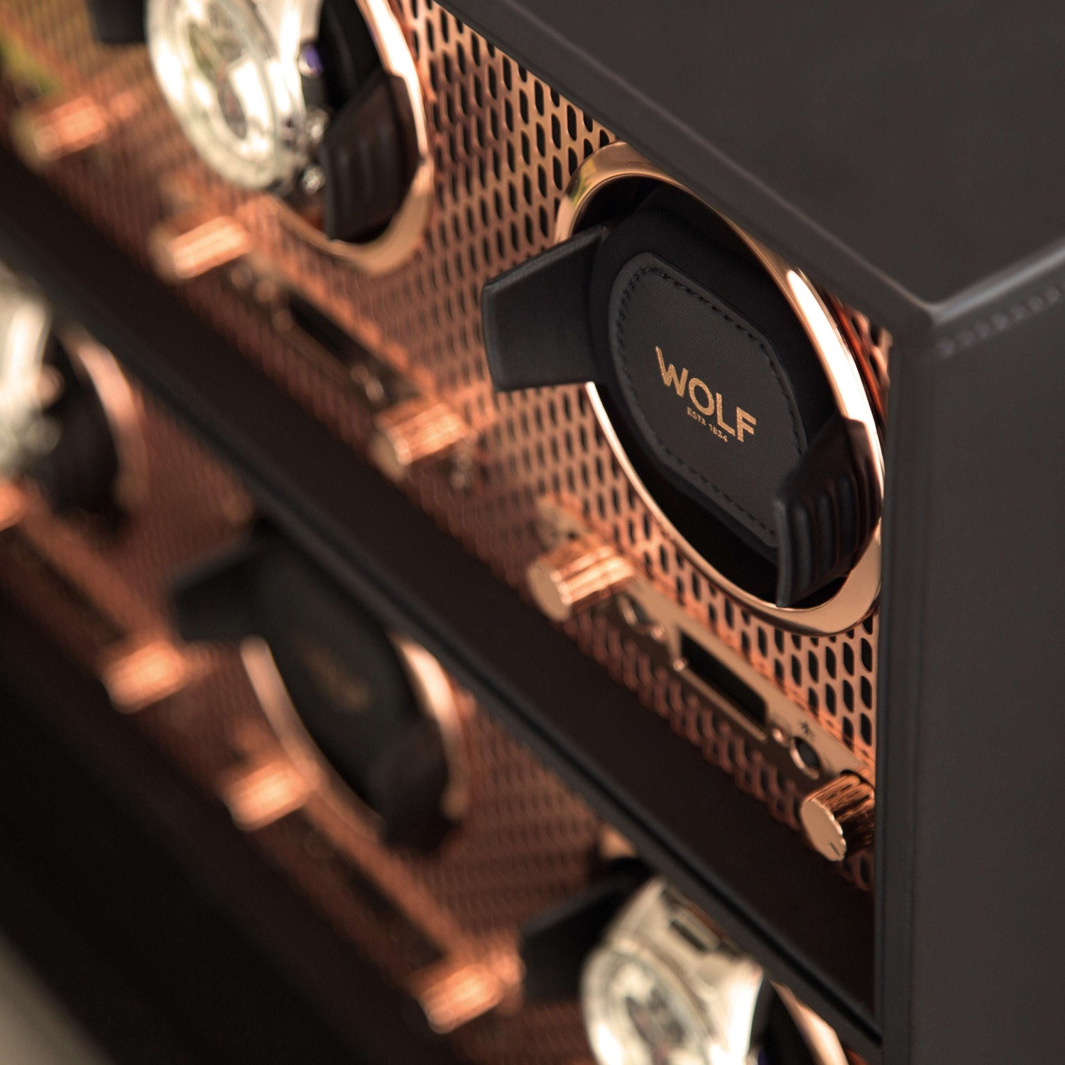 Watch winder Axis 6 Horloges Wolf 1834 - Horlogerieshop.nl