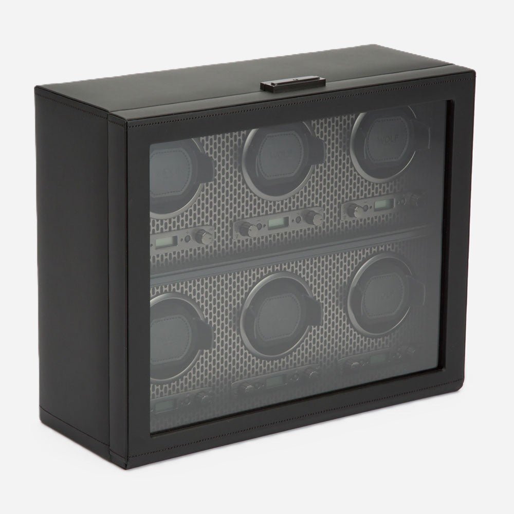 Watch winder Axis 6 Horloges Wolf 1834 - Horlogerieshop.nl