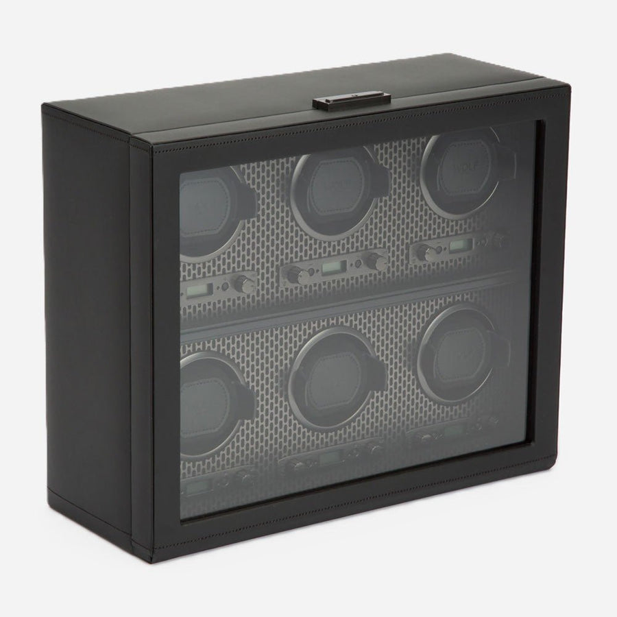 Watch winder Axis 6 Horloges Wolf 1834 - Horlogerieshop.nl