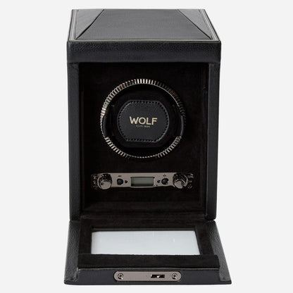Watch winder British Racing 1 horloge Wolf 1834 - Horlogerieshop.nl