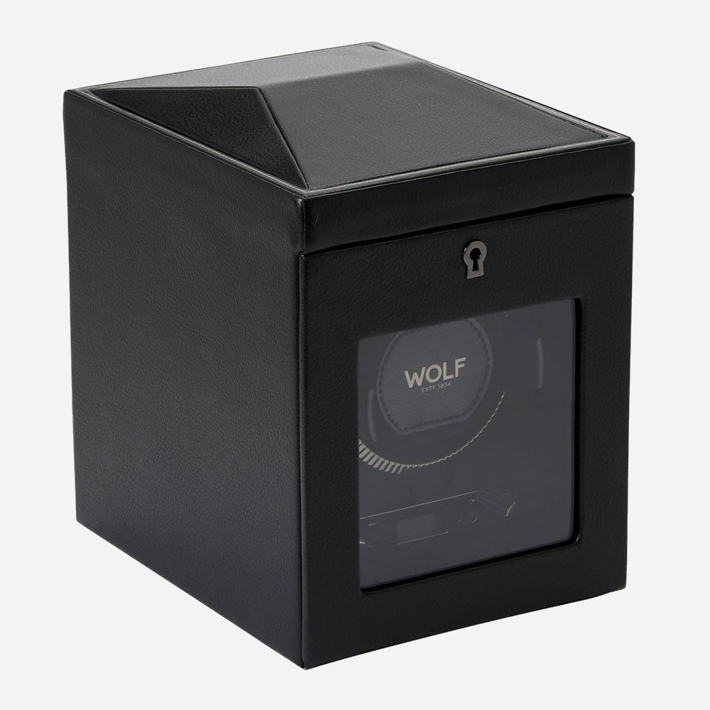 Watch winder British Racing 1 horloge Wolf 1834 - Horlogerieshop.nl