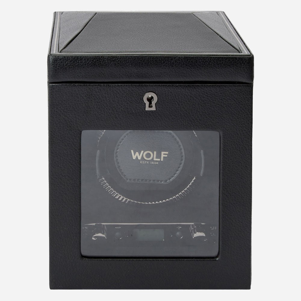 Watch winder British Racing 1 horloge Wolf 1834 - Horlogerieshop.nl