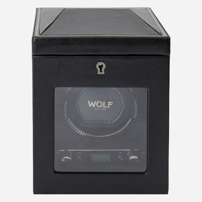 Watch winder British Racing 1 horloge Wolf 1834 - Horlogerieshop.nl