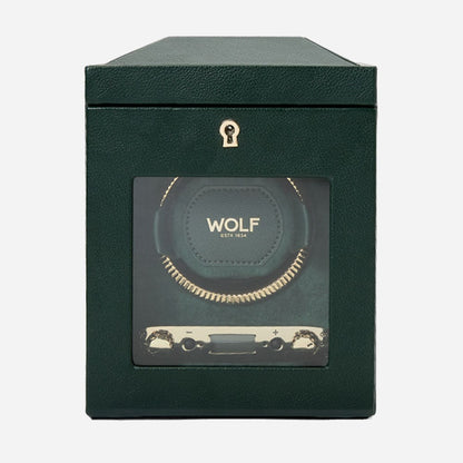 Watch winder British Racing 1 horloge Wolf 1834 - Horlogerieshop.nl