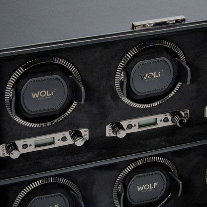 Watch winder British Racing 6 Horloges Wolf 1834 - Horlogerieshop.nl