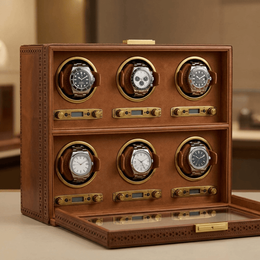 Watch winder Brogue 6 Horloges Wolf 1834