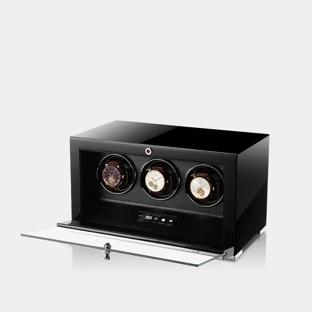Watch winder CLASICO 3 Horloges Modalo - Horlogerieshop.nl