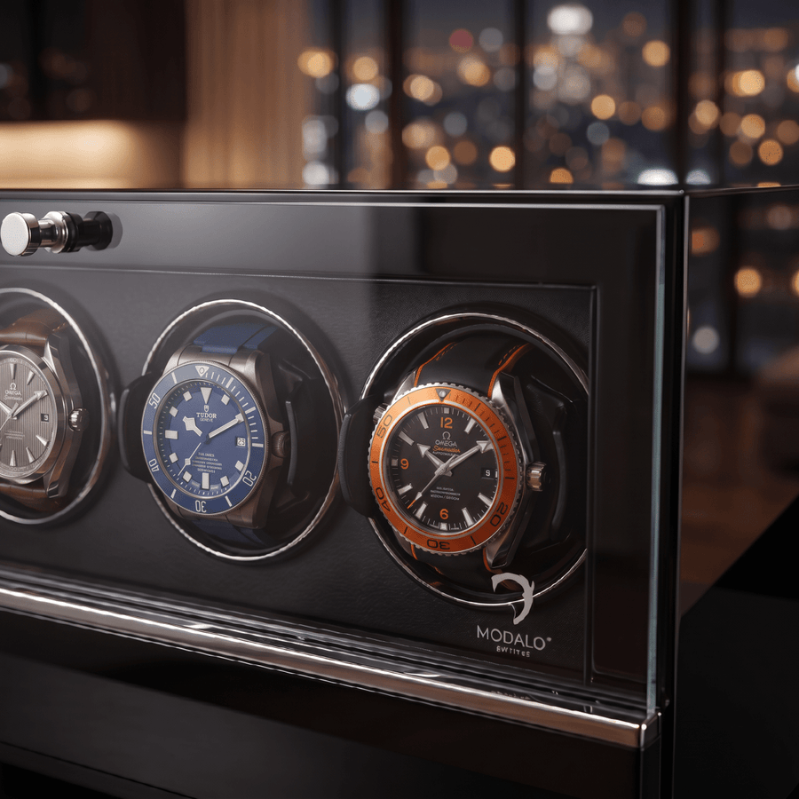 Modalo CLASICO 3 watch winder Pianolak detail