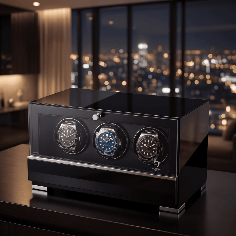 Modalo CLASICO 3 watch winder Pianolak lifestyle