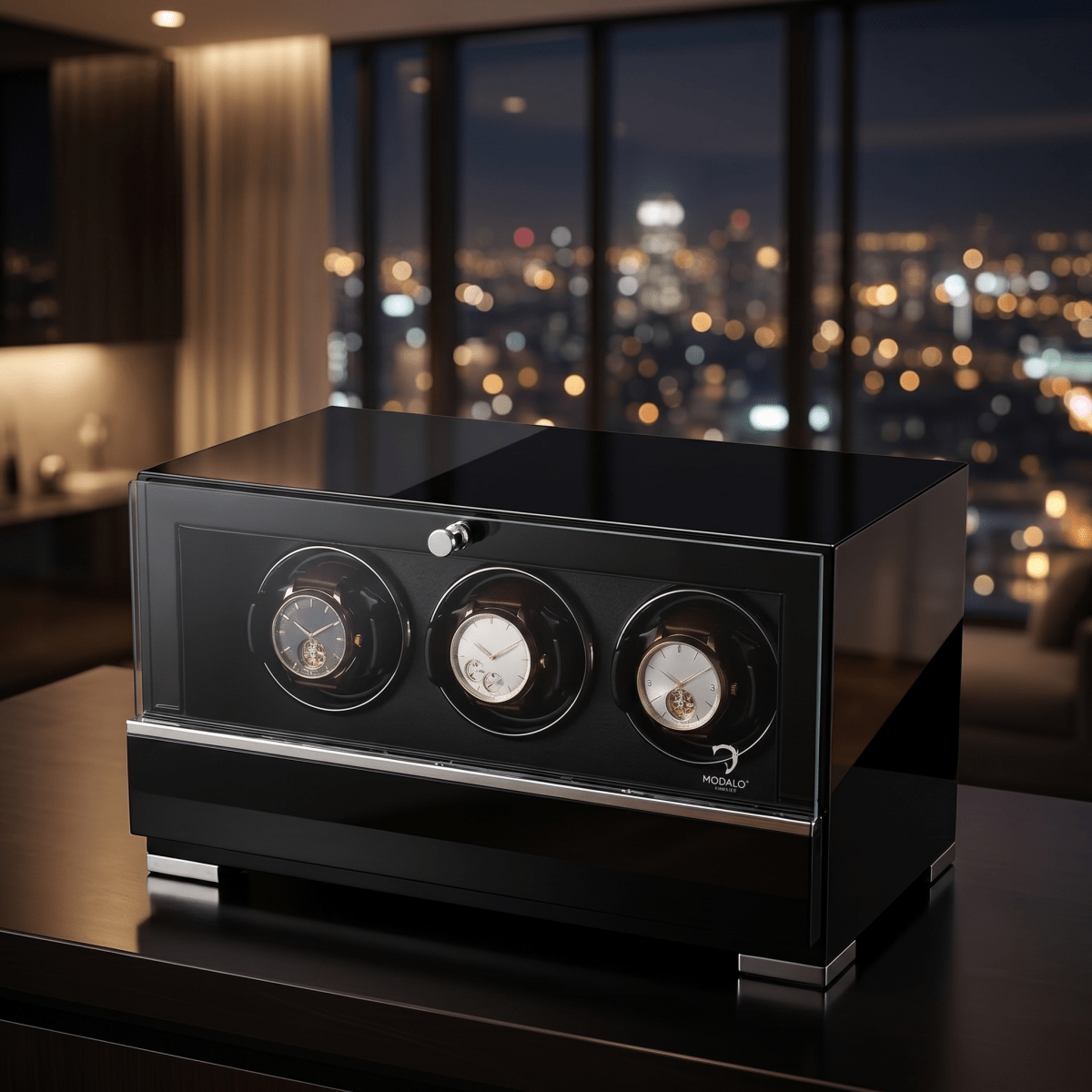 Modalo CLASICO 3 watch winder Pianolak lifestyle