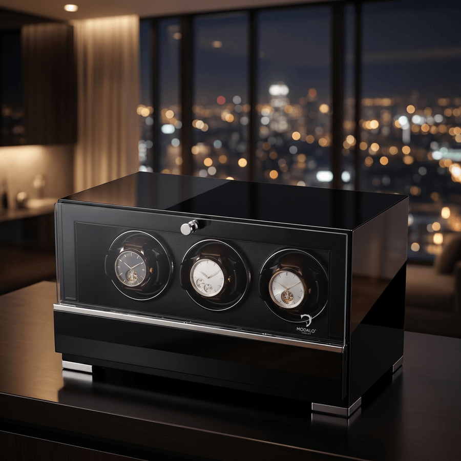 Modalo CLASICO 3 watch winder Pianolak lifestyle