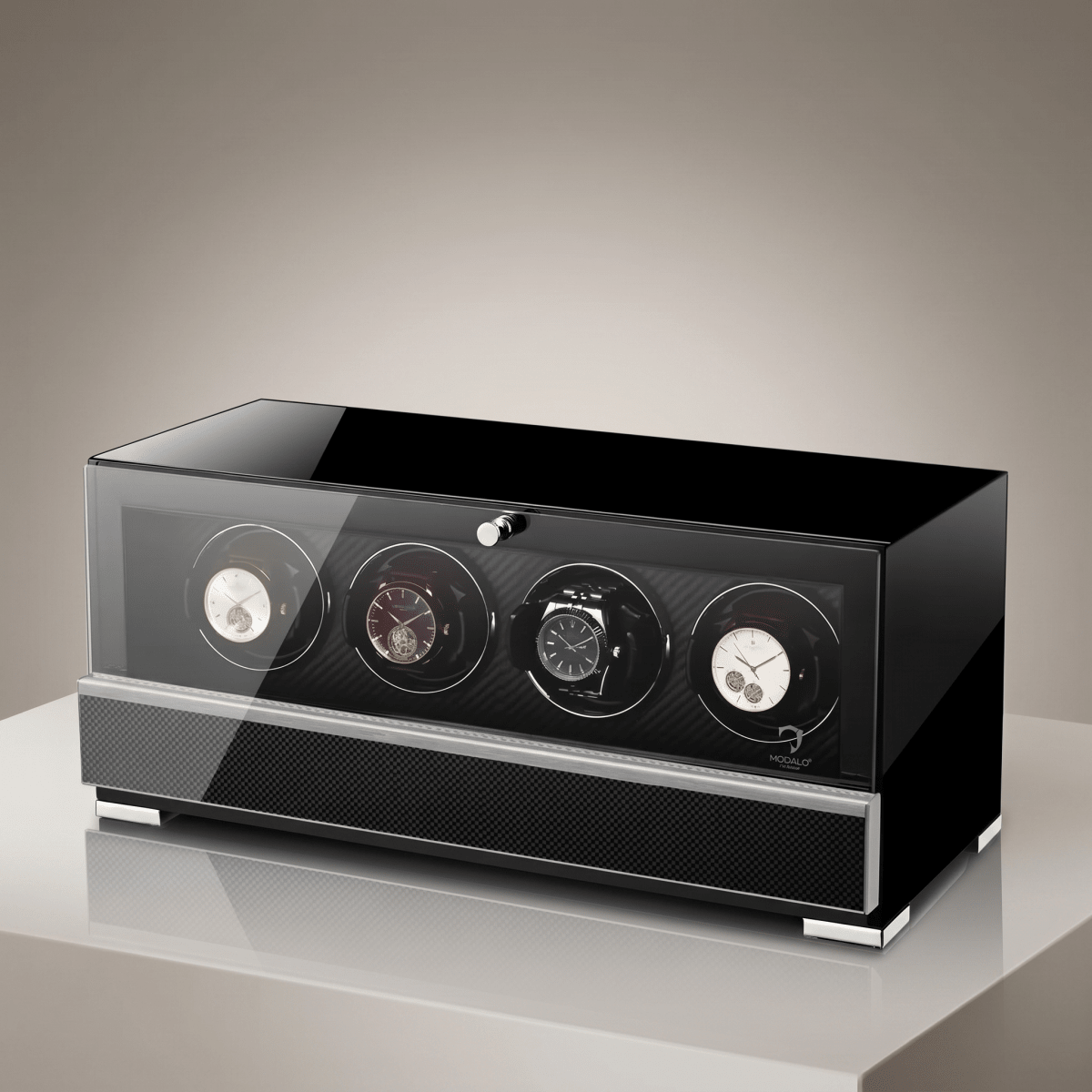 Modalo CLASICO 4 watch winder Carbon lifestyle