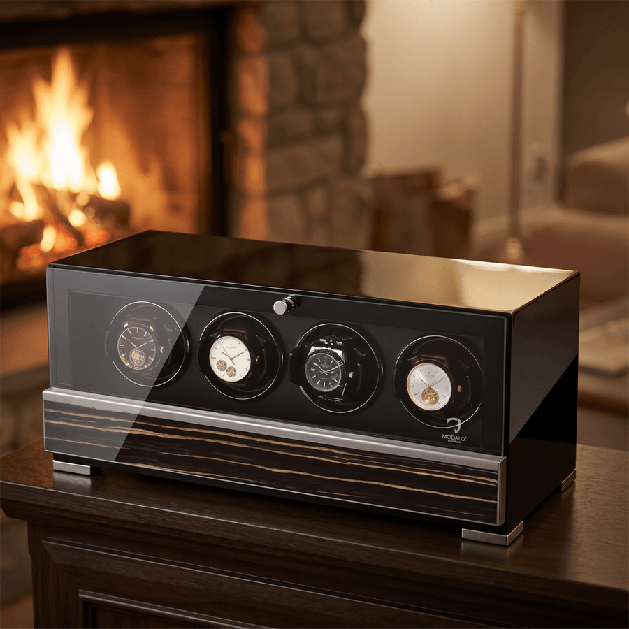 Modalo CLASICO 4 watch winder Makassar hout lifestyle