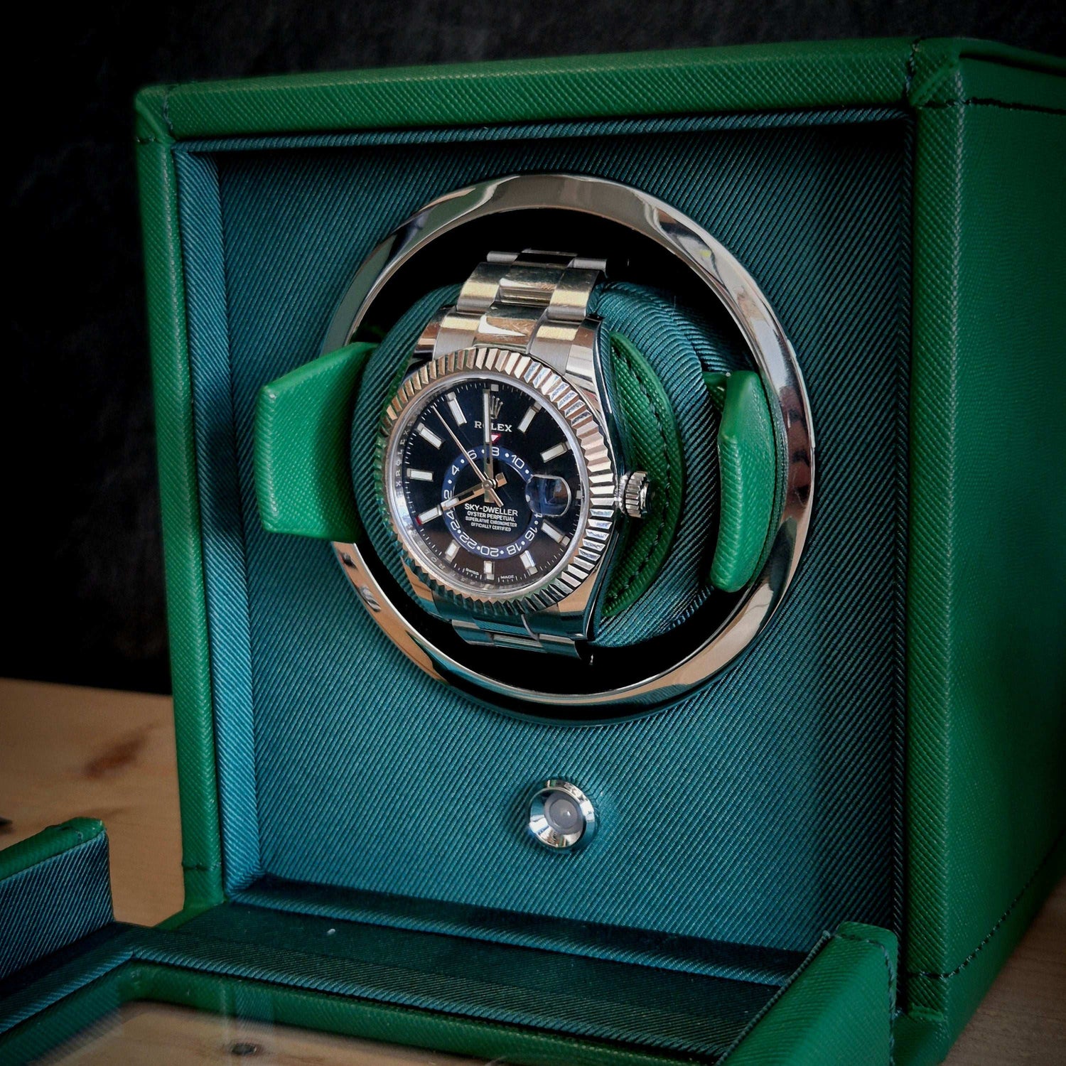 Watch winder Cub 1 horloge Wolf 1834 - Horlogerieshop.nl