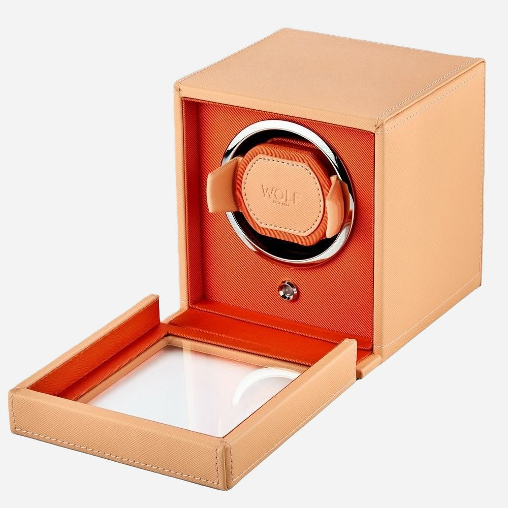 Watch winder Cub 1 horloge Wolf 1834 - Horlogerieshop.nl