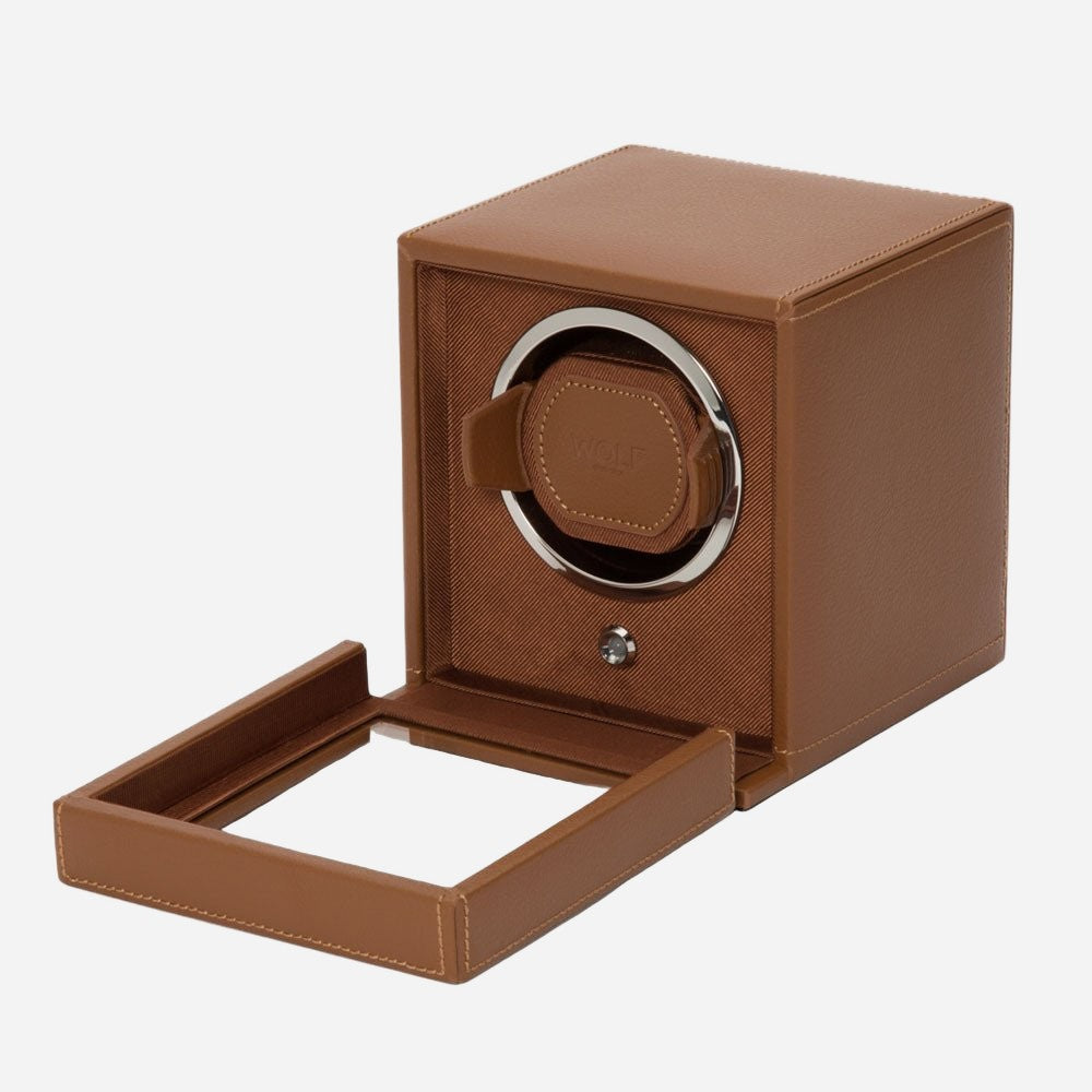 Watch winder Cub 1 horloge Wolf 1834 - Horlogerieshop.nl
