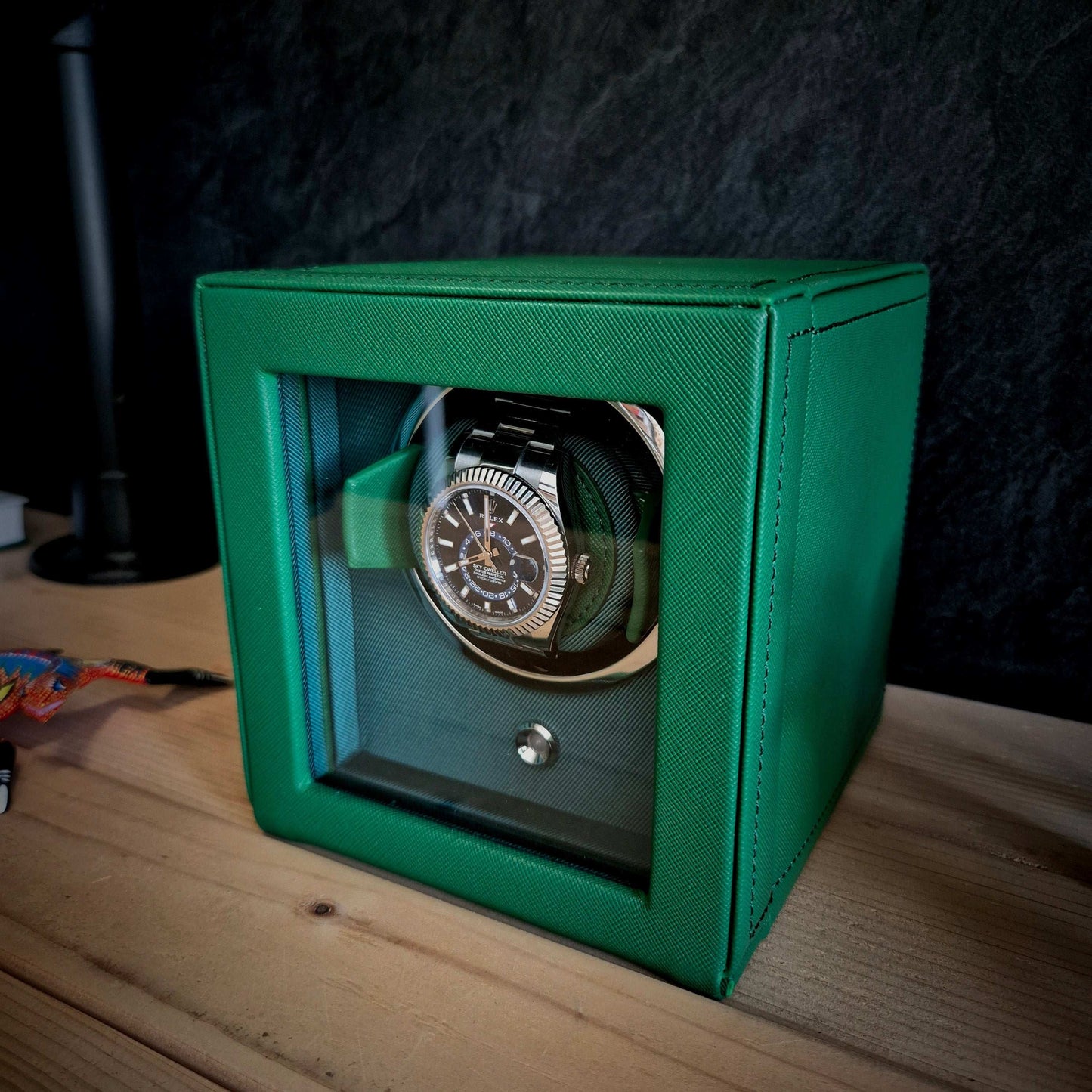 Watch winder Cub 1 horloge Wolf 1834 - Horlogerieshop.nl