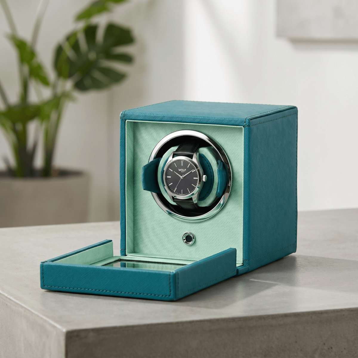 Wolf 1834 Cub 1 Seltzer Teal lifestyle