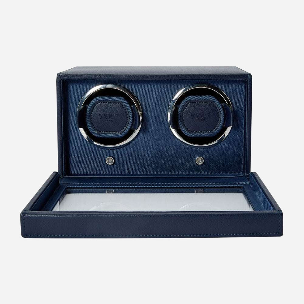 Watch winder Cub 2 horloges Wolf 1834 - Horlogerieshop.nl