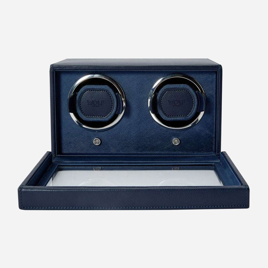 Watch winder Cub 2 horloges Wolf 1834 - Horlogerieshop.nl