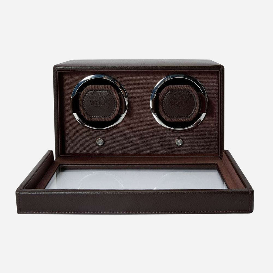 Watch winder Cub 2 horloges Wolf 1834 - Horlogerieshop.nl
