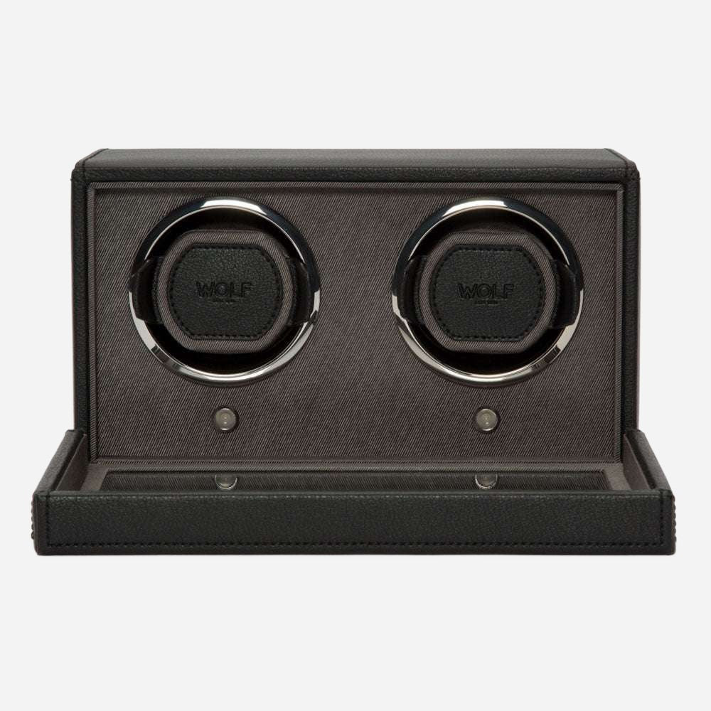 Watch winder Cub 2 horloges Wolf 1834 - Horlogerieshop.nl