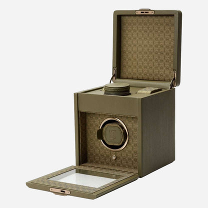 Watch winder Earth 1 horloge Wolf 1834 - Horlogerieshop.nl