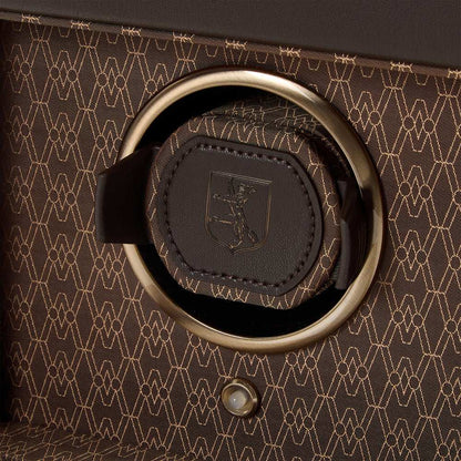 Watch winder Earth 1 horloge Wolf 1834 - Horlogerieshop.nl