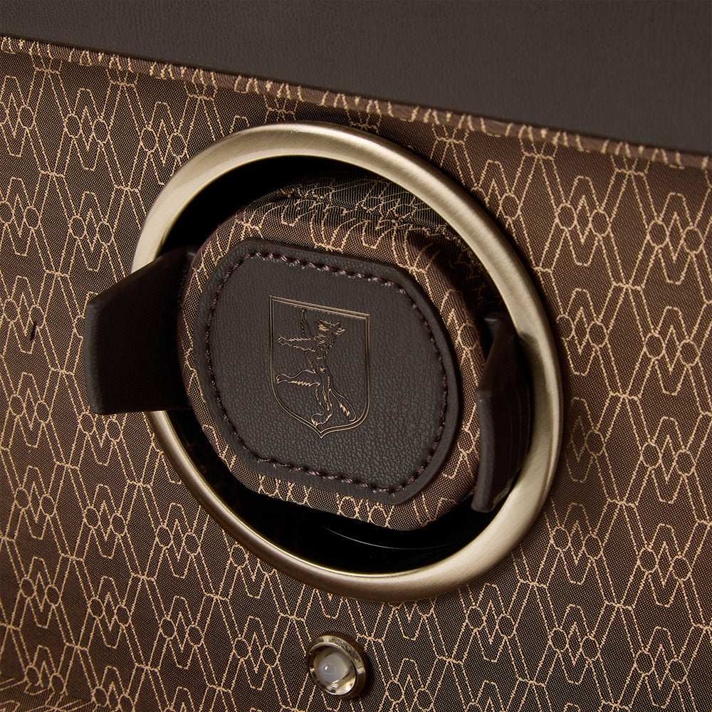 Watch winder Earth 2 horloges Wolf 1834 - Horlogerieshop.nl