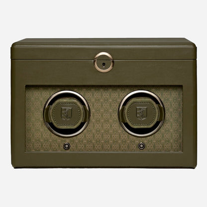 Watch winder Earth 2 horloges Wolf 1834 - Horlogerieshop.nl