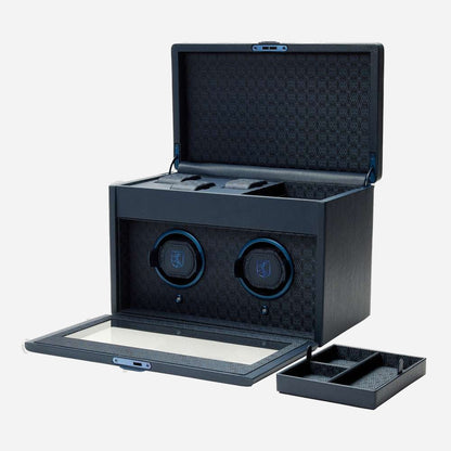 Watch winder Earth 2 horloges Wolf 1834 - Horlogerieshop.nl