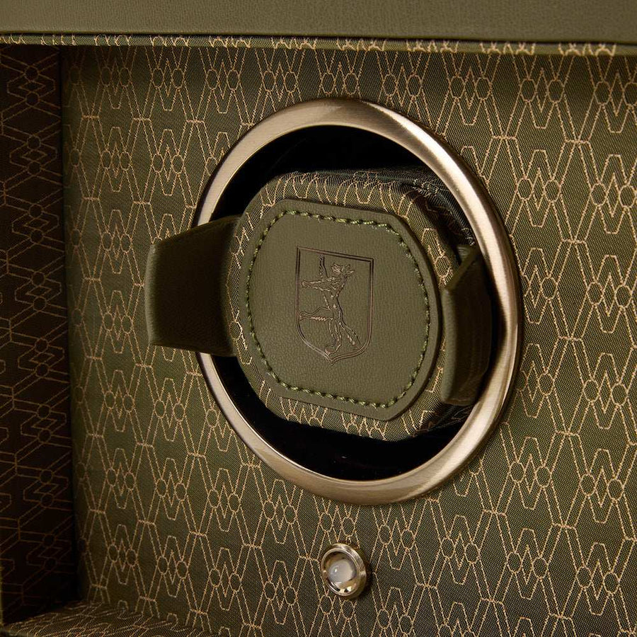 Watch winder Earth 2 horloges Wolf 1834 - Horlogerieshop.nl